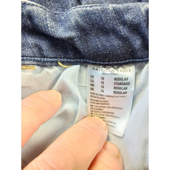 American Eagle Next Level Stretch Curvy Super High-Rise Jegging Jeans Women’s - Picture 8 of 16